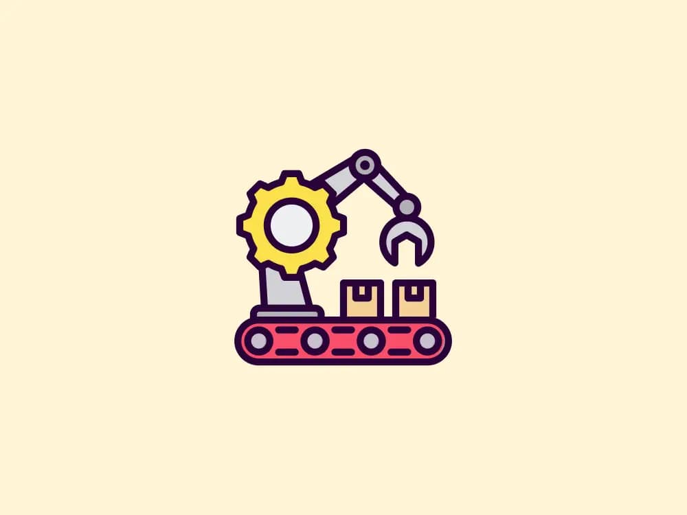 Manufacturing illustration